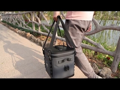 Yalıtımlı 24 Kutu Ön Cepli Hypalon Malzemeli Soğutucu Çanta