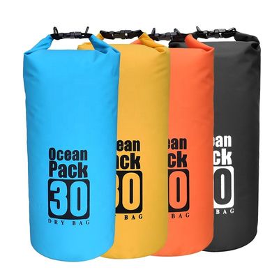 5L 10L 15L Kapasiteli Açık 500D PVC Suya Dayanıklı Kuru Çanta