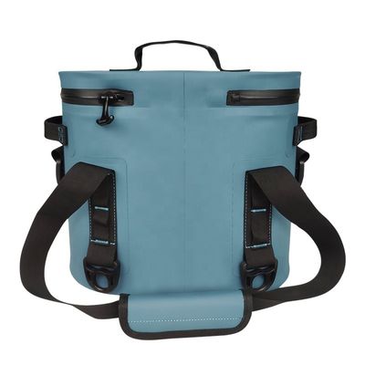 Açık Turizm Barbekü için Yalıtımlı Yeniden Kullanılabilir Kare Soğutucu Çanta 8 Litre