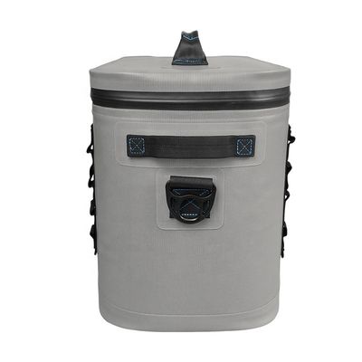Barbekü Kampı İçin Hafif Taşınabilir 20L Soğutucu Çanta Açık Gri Renk