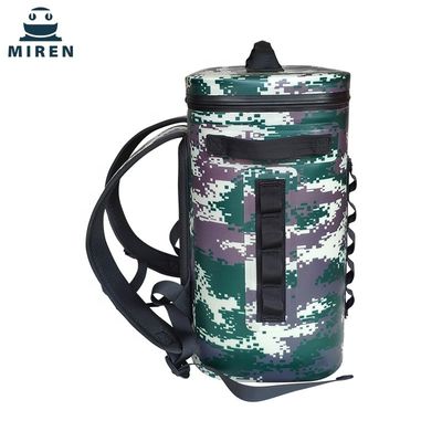 Çok Fonksiyonlu Yumuşak Piknik Soğutucu Çanta, Balıkçılık İçin Camo Yalıtımlı Sırt Çantası Soğutucu