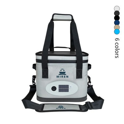 Popüler özelleştirilebilir Beeping 14L Bluetooth sesli yumuşak soğutucu çanta.